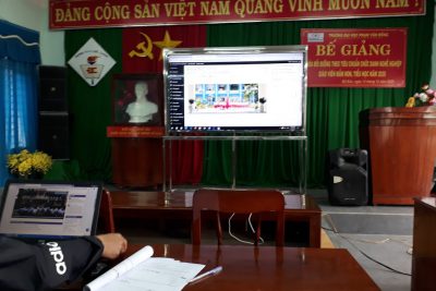 Tập huấn trang thông tin điện tử